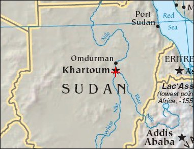 Map: Khartoum