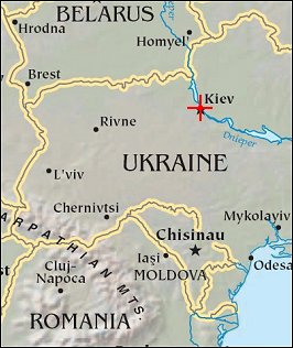 Map: Kiev