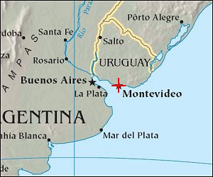 Map: Montevideo