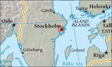 Map: Stockholm